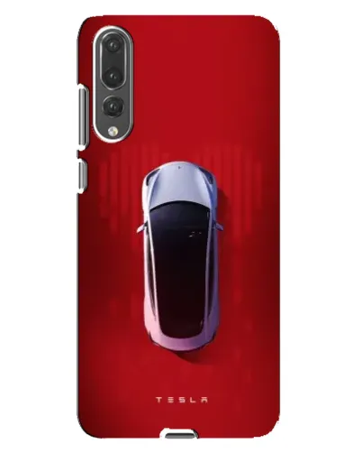 Чехол для Huawei P20 Pro (CLT-L04) с картинкой «Tesla Top View» Чехол для Huawei P20 Pro (CLT-L04) с картинкой «Tesla Top View»