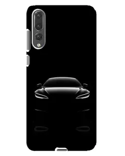 Чехол для Huawei P20 Pro (CLT-L04) с картинкой «Силуэт Tesla Night» Чехол для Huawei P20 Pro (CLT-L04) с картинкой «Силуэт Tesla Night»