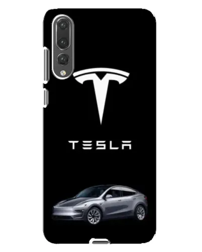 Чехол для Huawei P20 Pro (CLT-L04) с картинкой «Tesla Model Y» Чехол для Huawei P20 Pro (CLT-L04) с картинкой «Tesla Model Y»