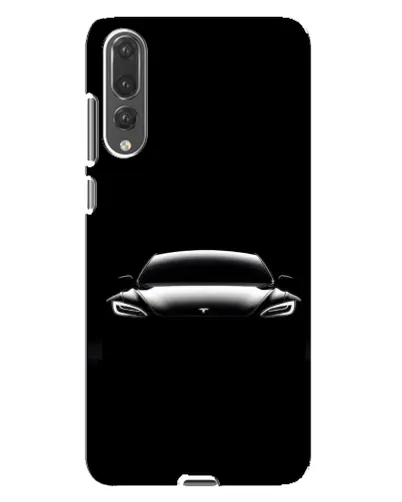 Чехол для Huawei P20 Pro (CLT-L04) с картинкой «Фары Tesla Night» Чехол для Huawei P20 Pro (CLT-L04) с картинкой «Фары Tesla Night»
