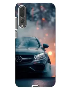 Чохол для Huawei P20 Pro (CLT-L04) з картинкою «Mercedes — нічне місто»