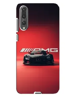 Чохол для Huawei P20 Pro (CLT-L04) з картинкою «Mercedes AMG — червона лінія»