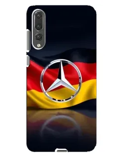 Чохол для Huawei P20 Pro (CLT-L04) з картинкою «Mercedes — прапор Німеччини»