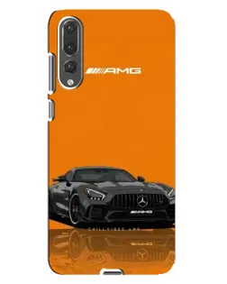 Чохол для Huawei P20 Pro (CLT-L04) з картинкою «Помаранчевий Mercedes AMG»