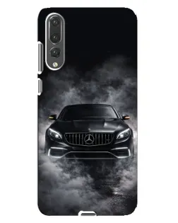 Чохол для Huawei P20 Pro (CLT-L04) з картинкою «Mercedes у диму»