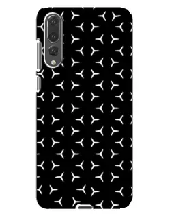 Чехол для Huawei P20 Pro (CLT-L04) с картинкой «Mercedes паттерн звезд»
