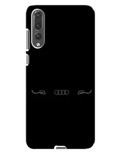 Чохол для Huawei P20 Pro (CLT-L04) з картинкою «Audi — світловий підпис»