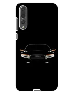 Чохол для Huawei P20 Pro (CLT-L04) з картинкою «Audi — нічний контур»