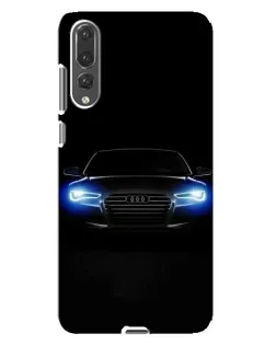Чохол для Huawei P20 Pro (CLT-L04) з картинкою «Audi в неоні»