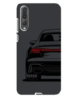 Чохол для Huawei P20 Pro (CLT-L04) з картинкою «Задня частина Audi — арт»