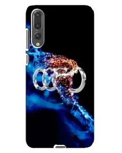 Чохол для Huawei P20 Pro (CLT-L04) з картинкою «Енергія лого Audi»