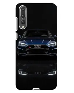 Чохол для Huawei P20 Pro (CLT-L04) з картинкою «Audi — нічне відображення»