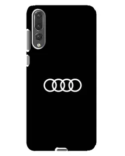 Чохол для Huawei P20 Pro (CLT-L04) з картинкою «Audi White Logo»
