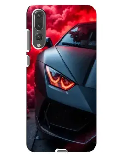 Чехол для Huawei P20 Pro (CLT-L04) с картинкой «Lamborghini красное сияние» Чехол для Huawei P20 Pro (CLT-L04) с картинкой «Lamborghini красное сияние»
