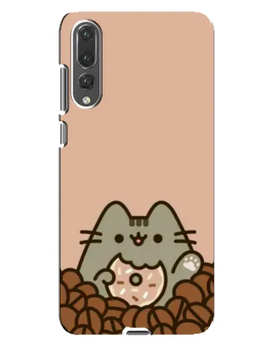 Чехол для Huawei P20 Pro (CLT-L04) с картинкой «Кофейный Пушин»