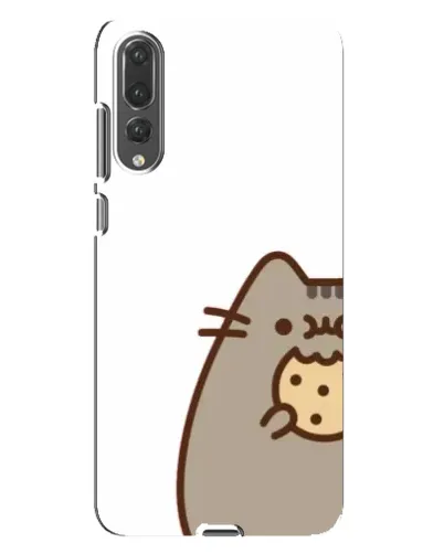 Чехол для Huawei P20 Pro (CLT-L04) с картинкой «Пушин с печеньем»