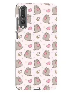 Чехол для Huawei P20 Pro (CLT-L04) с картинкой «Пушин и сладости»