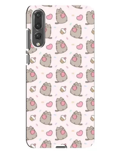 Чехол для Huawei P20 Pro (CLT-L04) с картинкой «Пушин и сладости»
