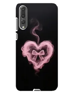 Чохол для Huawei P20 Pro (CLT-L04) з картинкою «Димчасте серце»