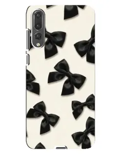 Чохол для Huawei P20 Pro (CLT-L04) з картинкою «Чорні бантики»