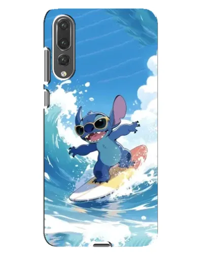 Чохол для Huawei P20 Pro (CLT-L04) з картинкою «Стіч на хвилі»