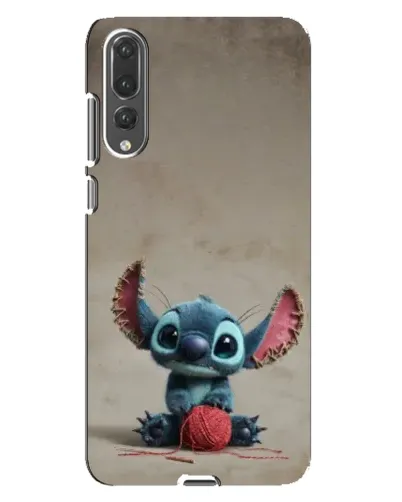 Чохол для Huawei P20 Pro (CLT-L04) з картинкою «Стіч на чоричневому фоні»