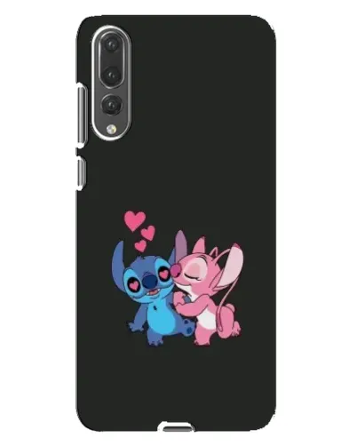Чохол для Huawei P20 Pro (CLT-L04) з картинкою «Анжел цілує Стіча»