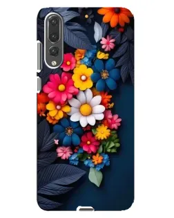 Чохол для Huawei P20 Pro (CLT-L04) з картинкою «Квіткова феєрія»