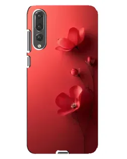Чохол для Huawei P20 Pro (CLT-L04) з картинкою «Макові суцвіття»