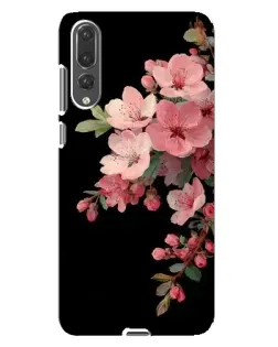 Чохол для Huawei P20 Pro (CLT-L04) з картинкою «Рожева гілка сакури»