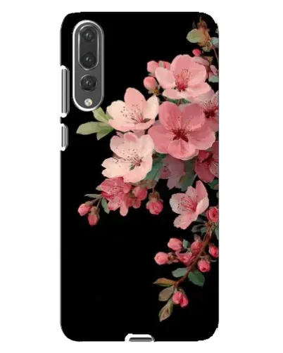 Чохол для Huawei P20 Pro (CLT-L04) з картинкою «Рожева гілка сакури»