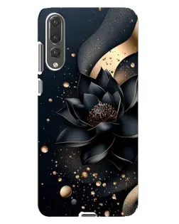 Чохол для Huawei P20 Pro (CLT-L04) з картинкою «Чорний лотос»