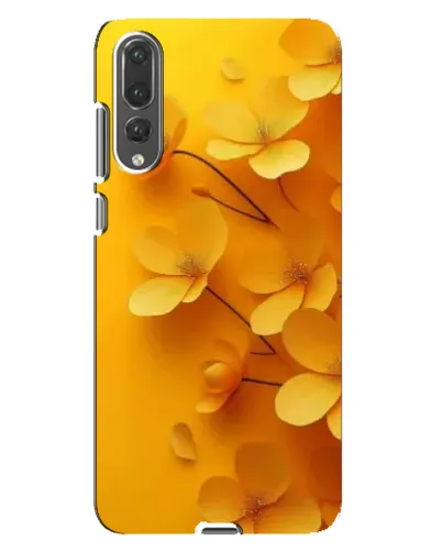 Чохол для Huawei P20 Pro (CLT-L04) з картинкою «Золоті пелюстки»