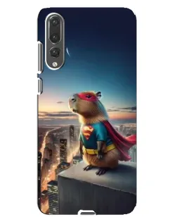Чохол для Huawei P20 Pro (CLT-L04) з картинкою «Капі-мен супергерой»