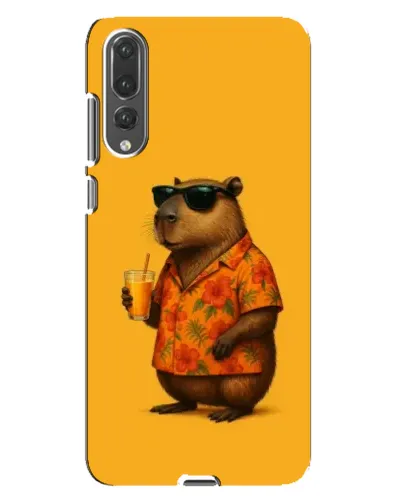 Чохол для Huawei P20 Pro (CLT-L04) з картинкою «Капібара на відпочинку»