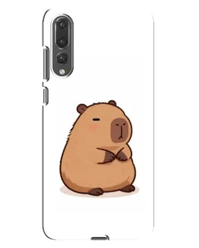 Чохол для Huawei P20 Pro (CLT-L04) з картинкою «Товстенька капібара»