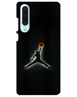 Чохол для Huawei P30 з картинкою «Jordan Gradient Logo»
