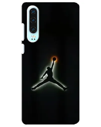 Чехол для Huawei P30 с картинкой «Jordan Gradient Logo»