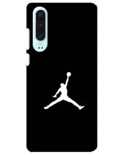 Чехол для Huawei P30 с картинкой «Jordan Silhouette»