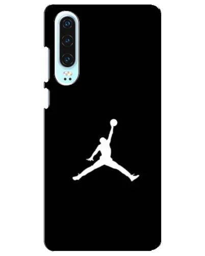 Чехол для Huawei P30 с картинкой «Jordan Silhouette»