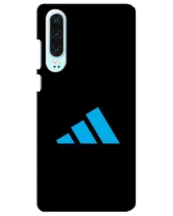 Чехол для Huawei P30 с картинкой «Adidas Cyan Logo»