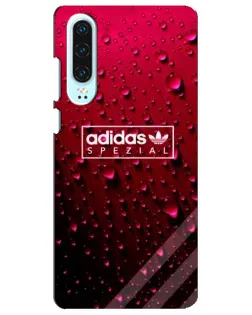 Чехол для Huawei P30 с картинкой «Adidas Gold Marble»