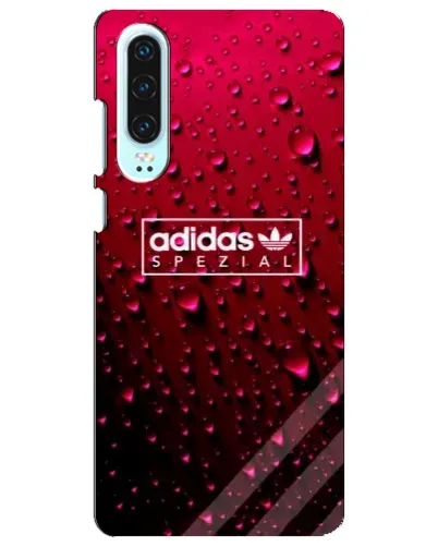 Чехол для Huawei P30 с картинкой «Adidas Gold Marble»