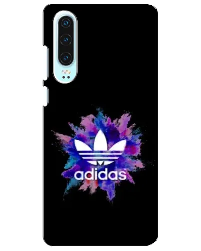 Чехол для Huawei P30 с картинкой «Взрыв красок Adidas»