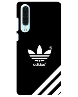 Чехол для Huawei P30 с картинкой «Adidas с диагональными полосами»