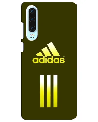 Чехол для Huawei P30 с картинкой «Оливковый градиент Adidas»