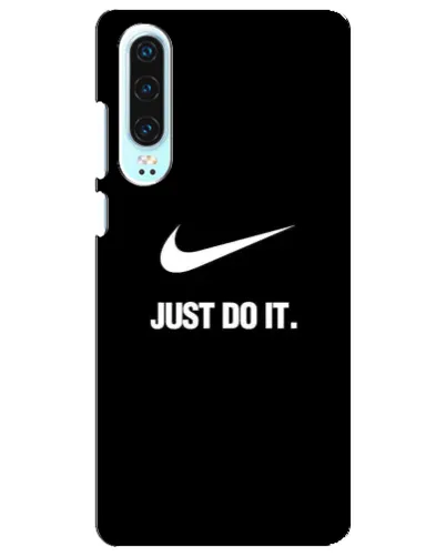 Чехол для Huawei P30 с картинкой «Классический принт Nike»