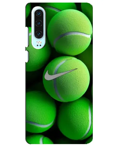 Чехол для Huawei P30 с картинкой «Теннисные мячи Найк»