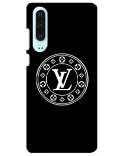 Чехол для Huawei P30 с картинкой «LV — печать стиля»