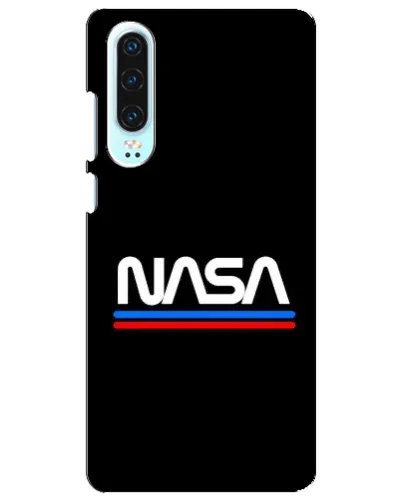 Чехол для Huawei P30 с картинкой «NASA — классика Red Blue»